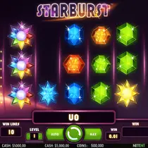 KinBet - Starburst Slot Game - NetEnt Casino